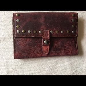 Dark purple wallet